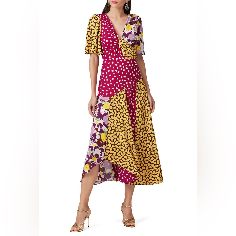 Kate Spade New York Swing Flora Mix Dress